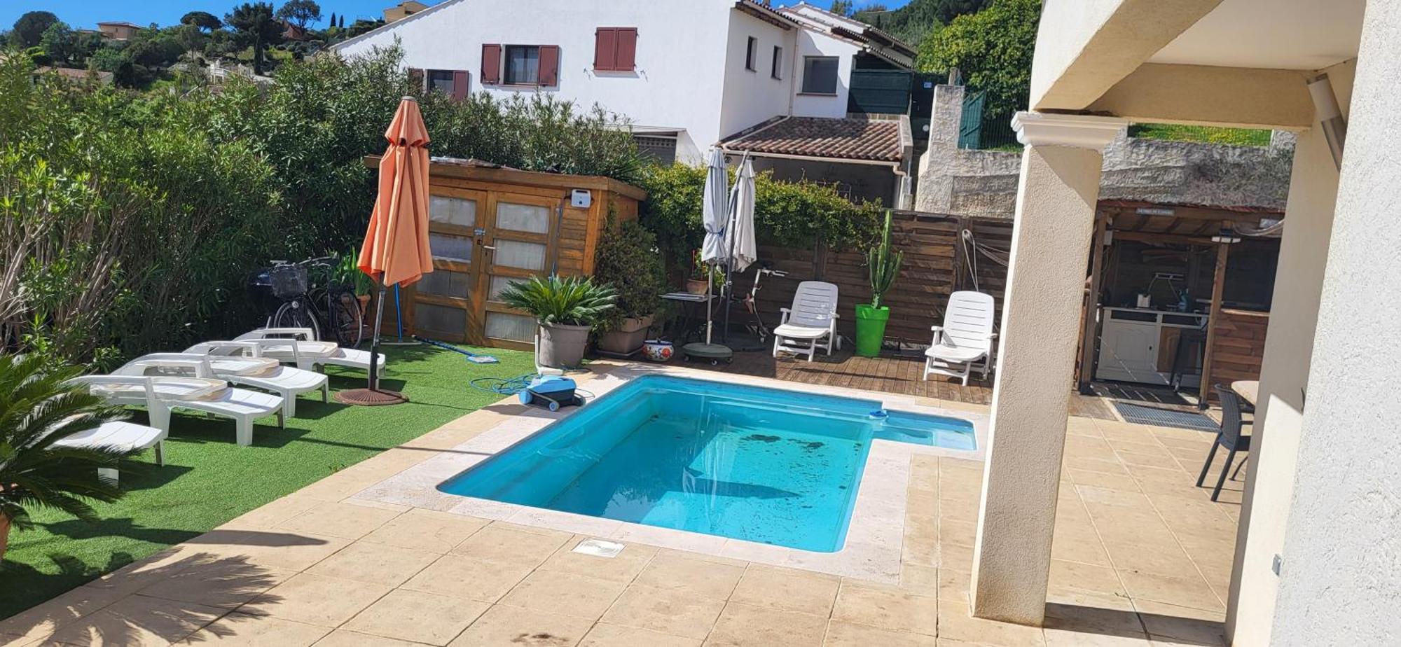 Villa3 Chambres, 4-6 Personnes 5 Minutes De La Plage Bormes-les-Mimosas Bagian luar foto
